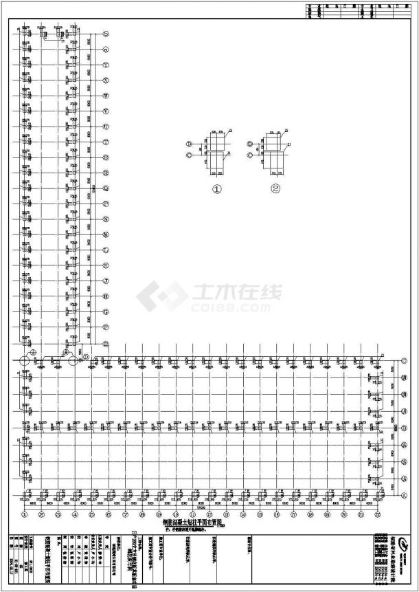 某木业公司刨花板车间钢结构CAD图（含设计说明）-图一