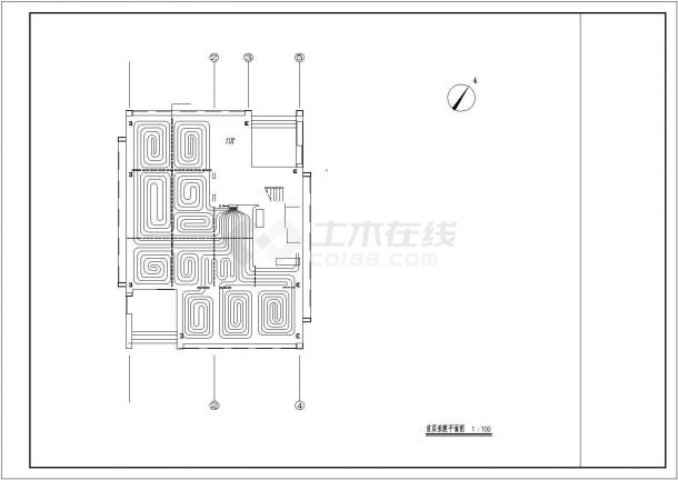 某多层科研建筑采暖系统设计施工图-图二