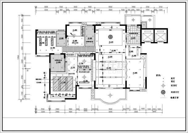 Case 11 - Figure 1 of a residential decoration cad construction drawing