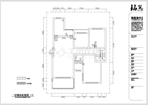 某小区别墅欧式装饰设计施工CAD图-图二