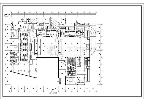 某多套建筑空调通风系统设计施工图-图一