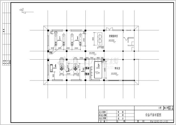 某换热站全套暖通设计施工CAD图纸-图一