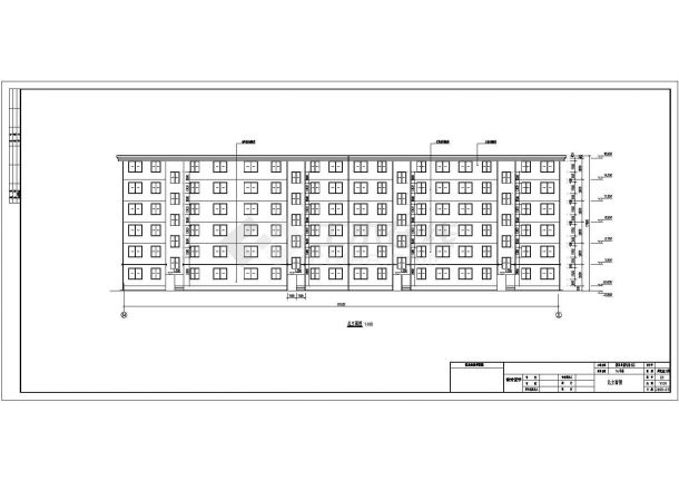 温岭市二层框架结构幼儿园结构施工图-图二
