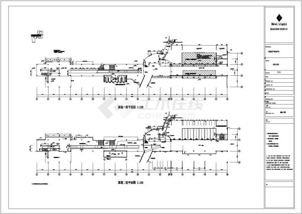 某地区房产公司多层钢结构工程图纸-图二