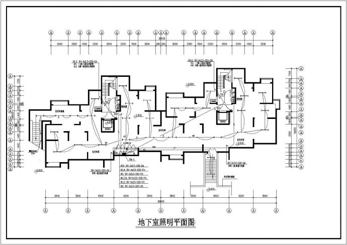 豪华别墅电气设计方案及施工全套CAD详图_图1