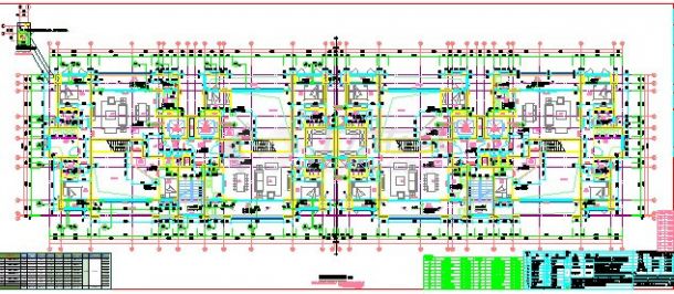 悦来生态城13层67叠式高层住宅建筑结构水电设计施工图-图二