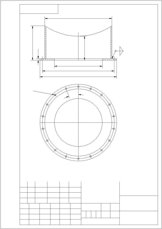 换热器、急冷塔设备全套CAD设计图_图1