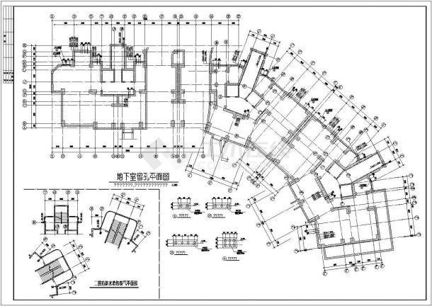 上海某18层经典小高层结构施工图-图一