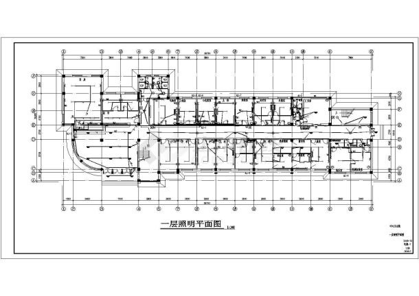 某镇3层妇幼保健院电气设计施工图-图二