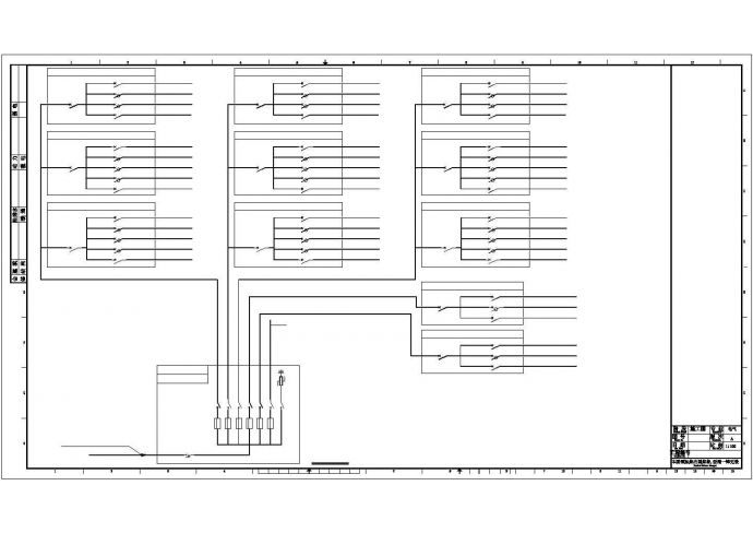 某地区整套别墅电气cad施工全套设计图纸_图1