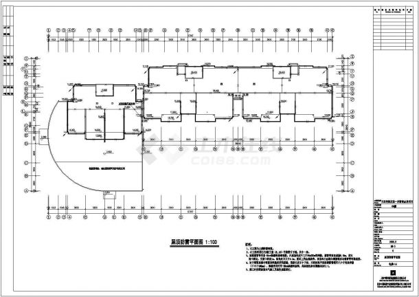 某动迁房带底层物业的5层住宅电气设计施工图-图一