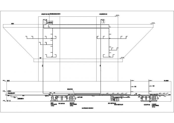 某工厂管道系统给排水设计施工CAD图_图1