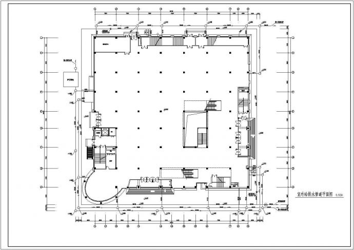 某大型电影院建筑给排水设计施工图纸_图1