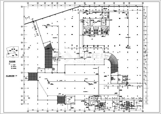 超高层写字办公楼电气专业设计图全套-图二