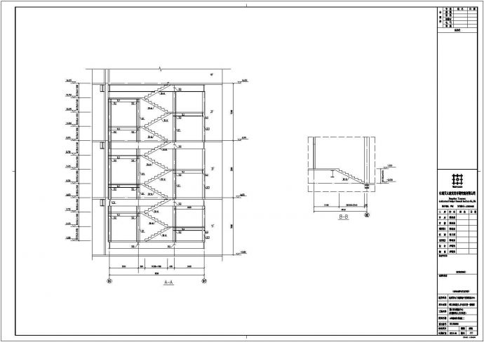 某地超高层办公楼结构CAD设计图_图1