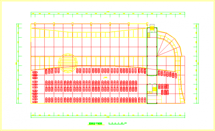 某地区市场建筑方案设计cad图纸_图1