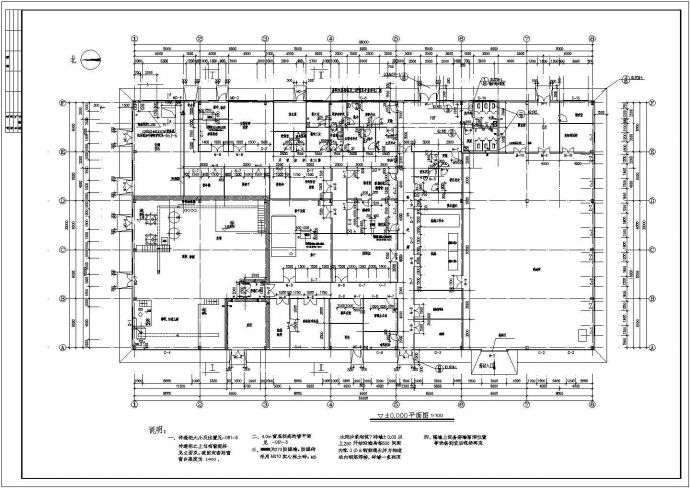 某地区上市公司厂房建筑设计施工图纸_图1