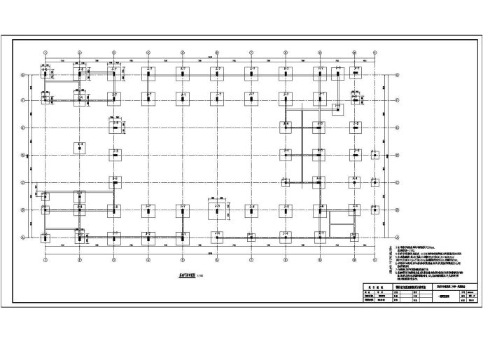 重庆某中学风雨操场结构设计施工图纸_图1