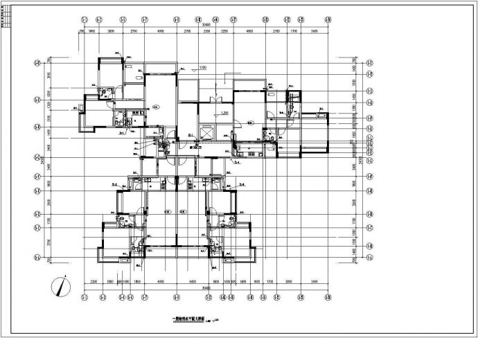 某小区十一层框架结构住宅楼给排水消防设计图_图1