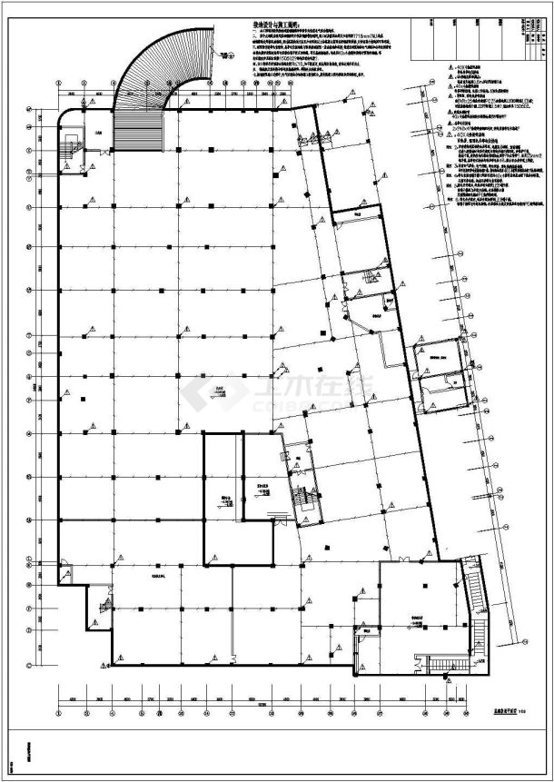 开xin幼儿园地下建筑 （车库）施工图设计--电气-图一