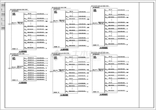 高尔夫会所全套电气设计施工CAD图-图一