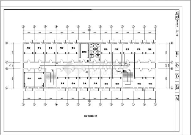 工厂车间和仓库建筑结构施工全套方案设计图纸-图二