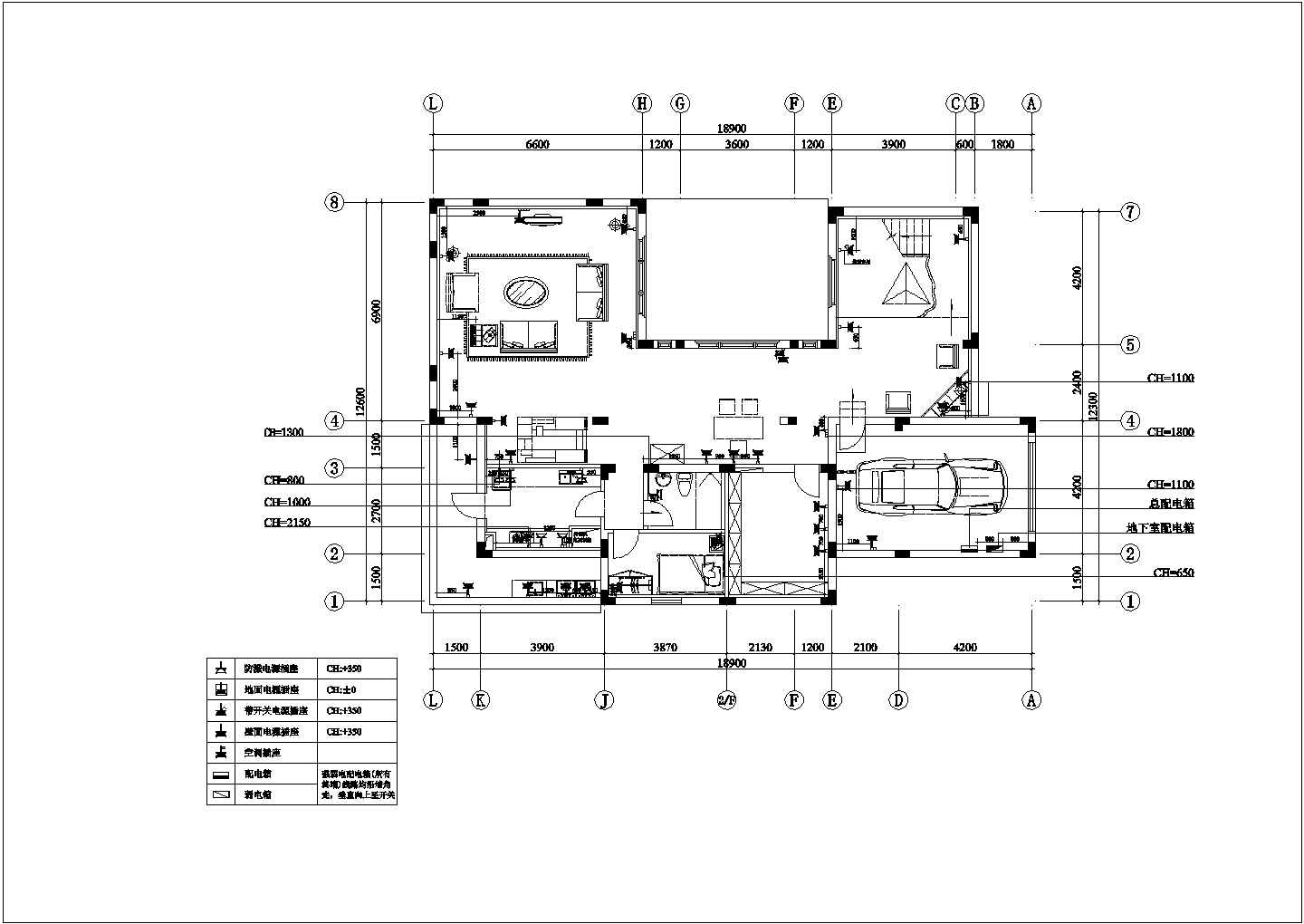 住宅楼弱电设计方案与施工全套CAD图纸