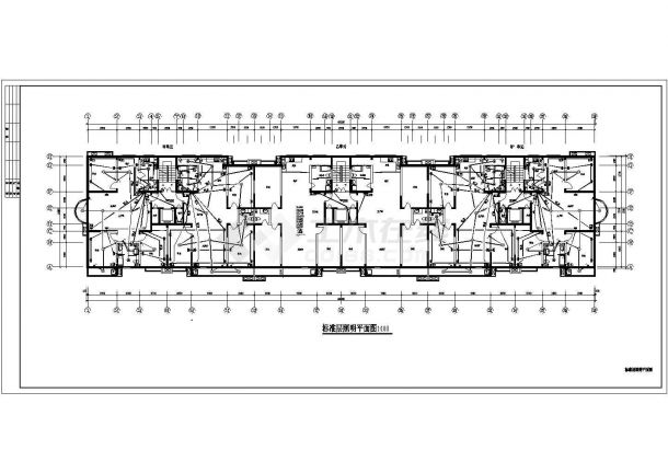 住宅楼弱电施工与设计方案全套CAD图纸-图二