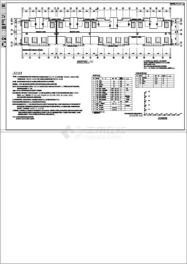 住宅小区电气设计方案及施工全套CAD图纸-图二
