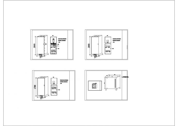 柴油发电机电气设计方案及施工全套CAD图纸_图1