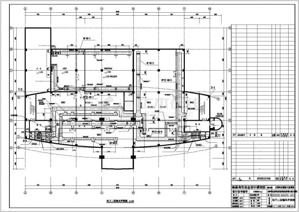 [江西]某质监楼中央空调系统cad施工设计图纸-图二