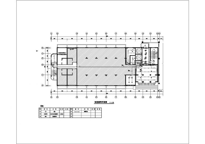 某6层办公大楼楼改造工程电气施工cad图纸_图1