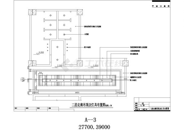 比较齐全的某休闲酒店装修设计施工图-图二