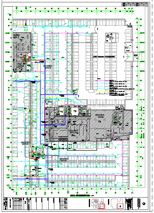 某建筑地下一层消防系统电气设计施工图-图二