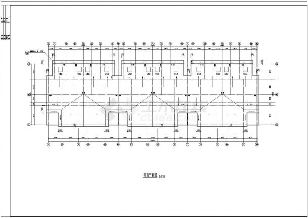 某地区某碧海花园建筑平面cad设计图-图二