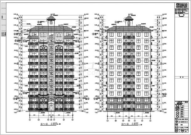 某十二层框架剪力墙住宅结构设计施工图-图一