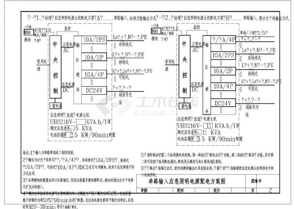 智能家居控制系统设计全套cad施工图-图二