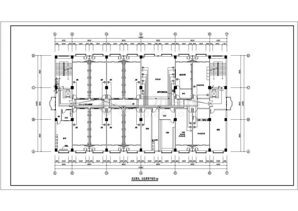 某门诊大楼建筑电气CAD设计图纸-图二