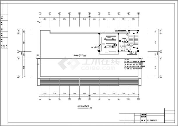卫监所电气设计方案及施工全套CAD详图-图二