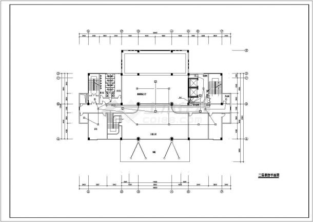 行政楼消防电气设计方案及施工全套CAD图纸-图二