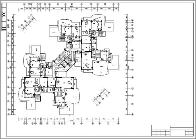 某小区一栋18层住宅楼电气设计施工图_图1