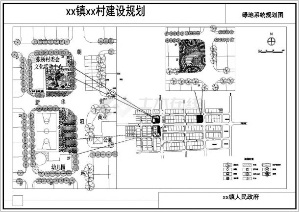 社会主义新农村配套设施建设规划平面图-图二