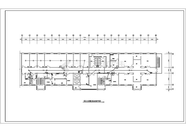某医院8层砼框架结构门诊楼电气设计施工图-图一