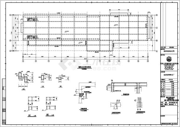 某地区二级泵站混凝土结构设计施工图纸-图二