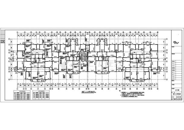 石家庄市二十六层（带地下室）剪力墙结构住宅结构方案图-图二