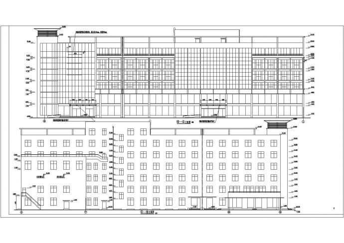 【东营】某六层框架结构酒店建筑方案设计_图1