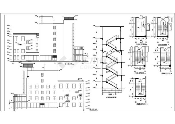 【东营】某六层框架结构酒店建筑方案设计-图二