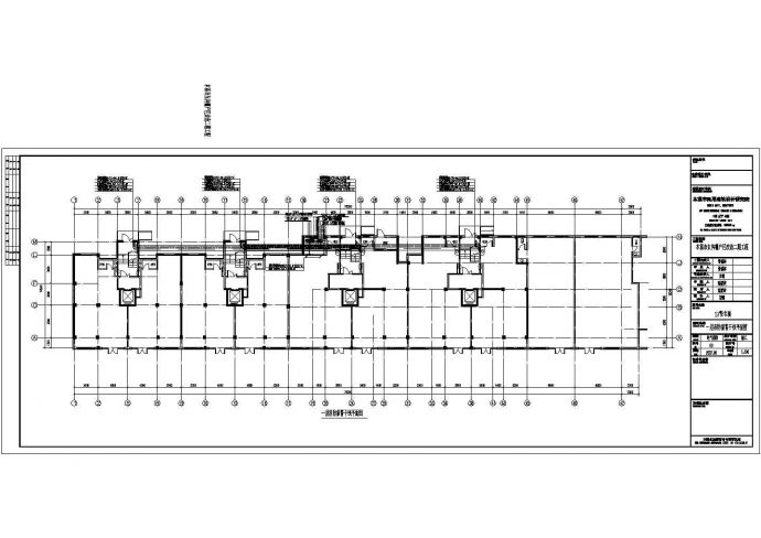 某小区一栋12层的商住楼电气设计施工图_图1
