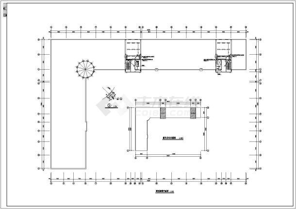 办公楼电气系统设计方案全套CAD图纸-图二