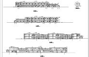 东海市二层框架结构学校食堂建筑施工图